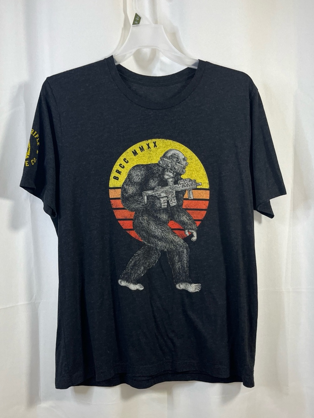Black Rifle Coffee Company Tactisquatch XL BLACK Veteran Tee Shirt